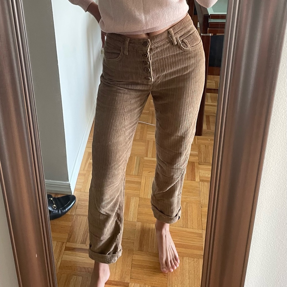 Reformation corduroys size 24